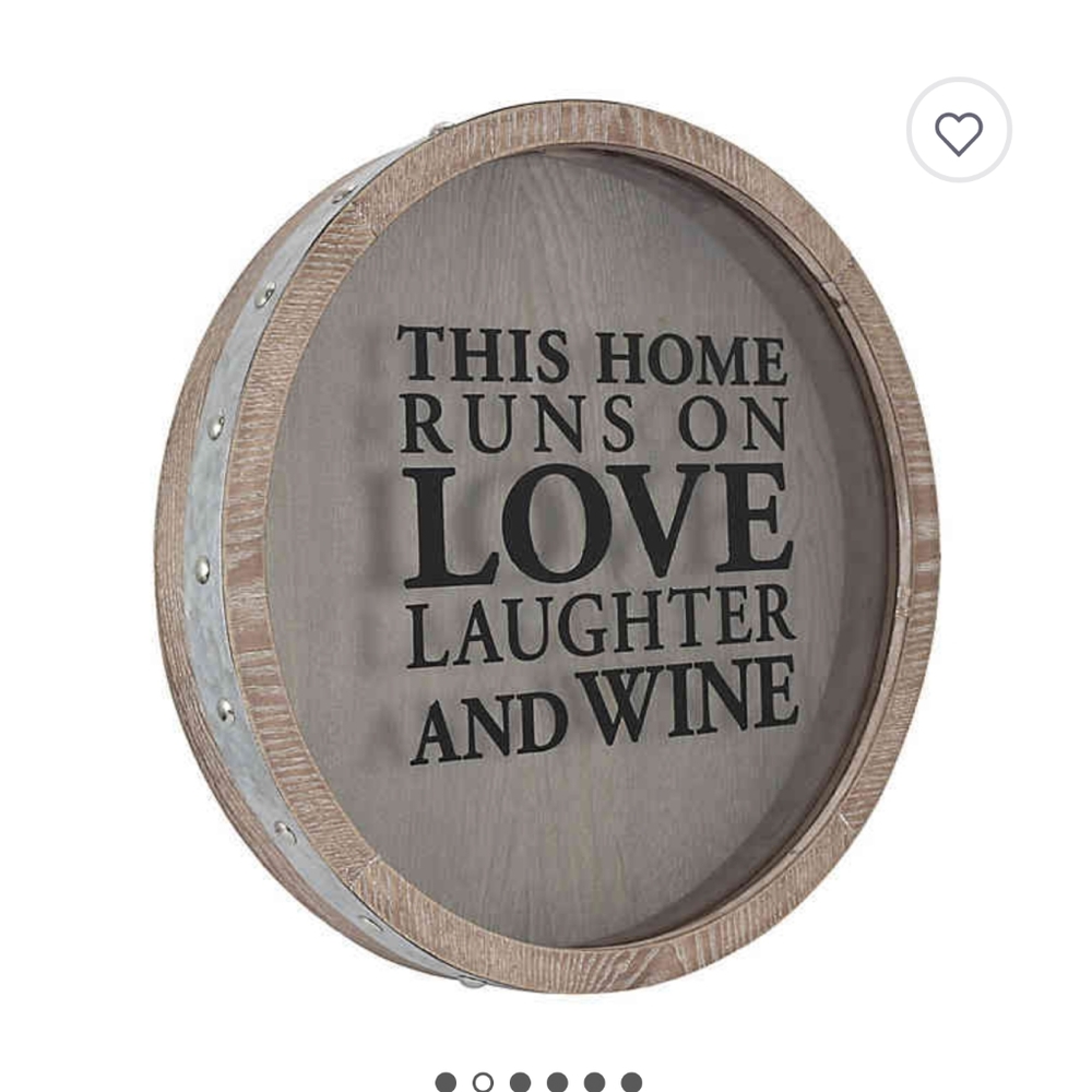Wine cork holder/sign